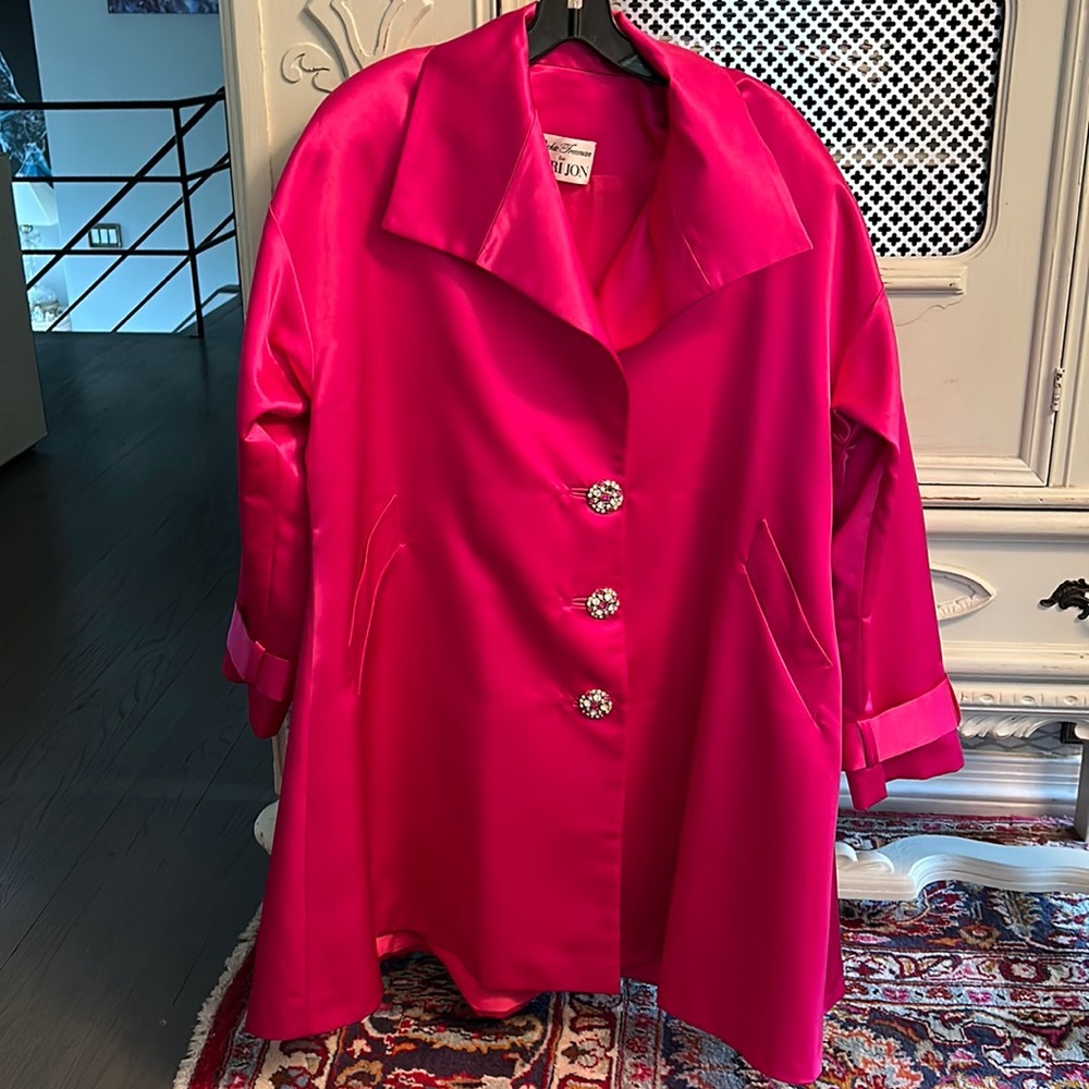 Hot pink jacket TERIJON Vintage